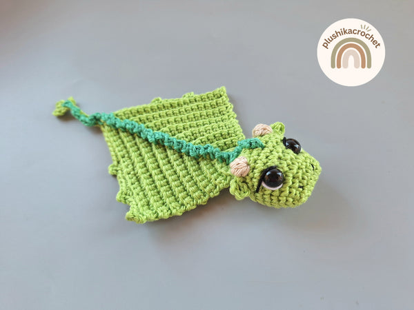 Crochet Dragon Pattern PDF, Baby Dragon Amigurumi, Cute Fantasy Crochet Plush, Easy Amigurumi Pattern