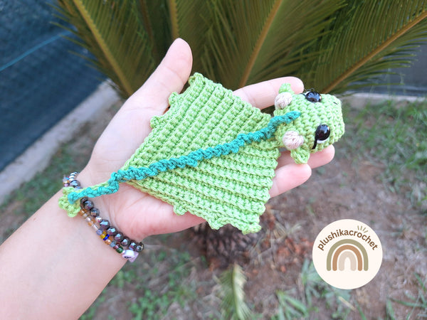 Crochet Dragon Pattern PDF, Baby Dragon Amigurumi, Cute Fantasy Crochet Plush, Easy Amigurumi Pattern