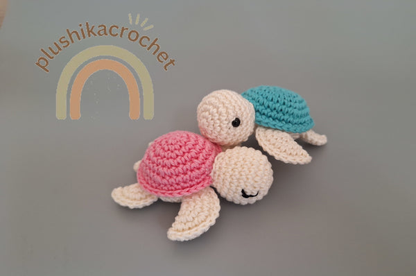 Crochet Pattern turtle, crochet turtle amigurumi pattern